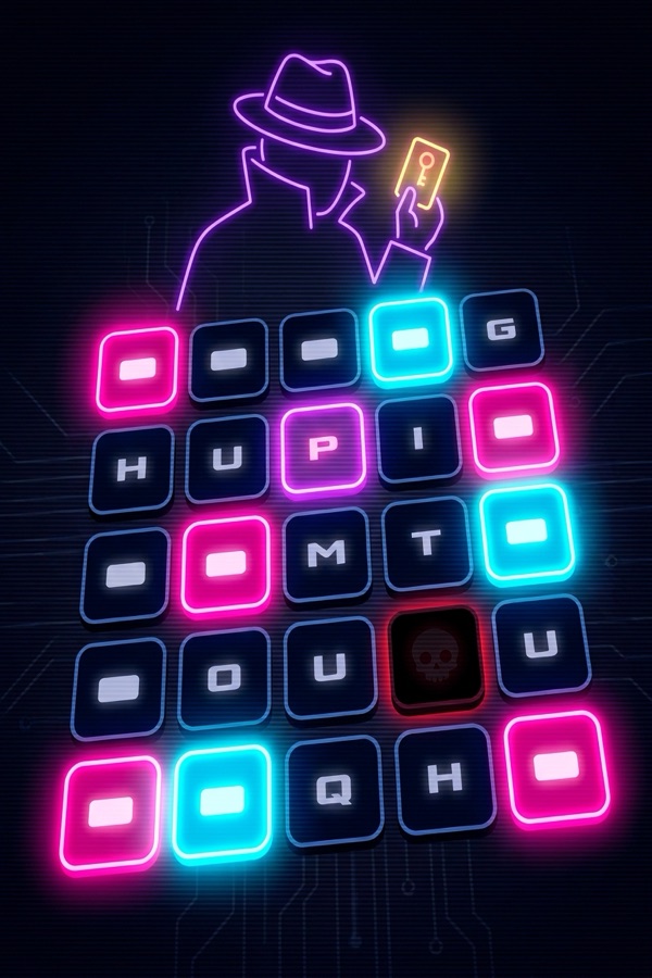 Spy Grid party game key art